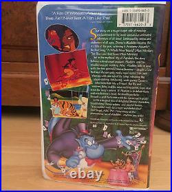 RARE Walt Disneys Aladdin Black Diamond Classic VHS #1662