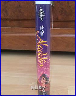 RARE Walt Disneys Aladdin Black Diamond Classic VHS #1662