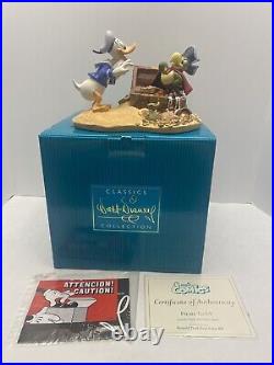 RAREDisney WDCC Pirate Gold Donald and Yellow Beak COA withBOX