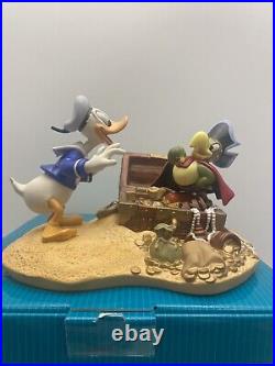 RAREDisney WDCC Pirate Gold Donald and Yellow Beak COA withBOX