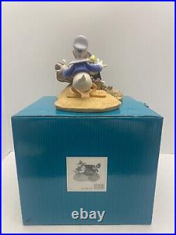 RAREDisney WDCC Pirate Gold Donald and Yellow Beak COA withBOX