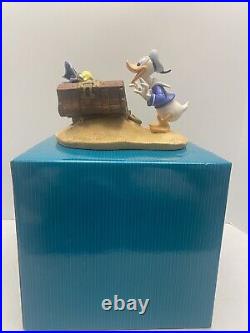 RAREDisney WDCC Pirate Gold Donald and Yellow Beak COA withBOX