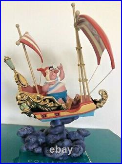 Rare Disney Wdcc Peter Pan Mr Smee's Flight Le 185/500 Figurine Figure Box Coa