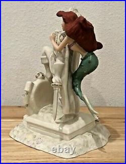 Rare Lenox Walt Disney Showcase Collection Ariel's Dream Porcelain Figurine