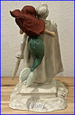 Rare Lenox Walt Disney Showcase Collection Ariel's Dream Porcelain Figurine