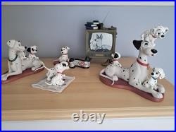 Rare Mint WDCC 101 Dalmations Set. Boxes & COA's. FREE SHIPPING & GIFT (see pic)