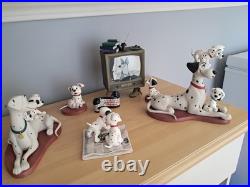 Rare Mint WDCC 101 Dalmations Set. Boxes & COA's. FREE SHIPPING & GIFT (see pic)