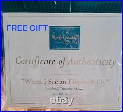 Rare Mint WDCC 101 Dalmations Set. Boxes & COA's. FREE SHIPPING & GIFT (see pic)