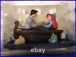 Rare NLE WDCC The Little Mermaid Kiss the Girl withBox and Sealed COA