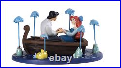 Rare NLE WDCC The Little Mermaid Kiss the Girl withBox and Sealed COA