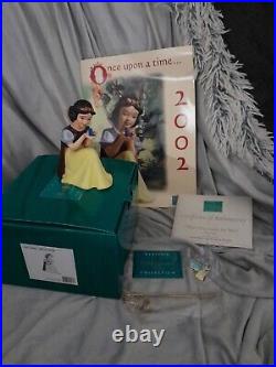 Rare SIGNED Walt Disney Classics Collectors Snow White Won't You Smile for Me