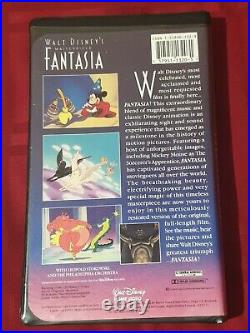 Rare VHS Walt Disney's Masterpiece Fantasia VHS Rare Classic