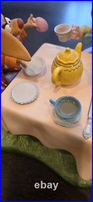 Rare WDCC Alice In Wonderland A Mad Whirl Mad Hatter& March Hare Ltd Edit 8/750