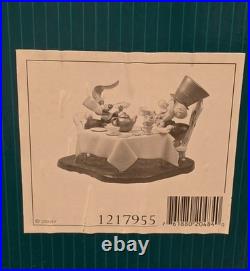 Rare WDCC Alice In Wonderland A Mad Whirl Mad Hatter& March Hare Ltd Edit 8/750