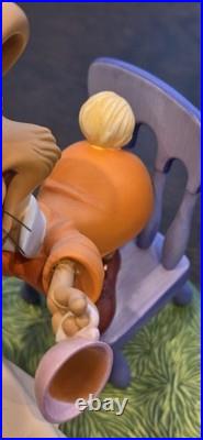 Rare WDCC Alice In Wonderland A Mad Whirl Mad Hatter& March Hare Ltd Edit 8/750