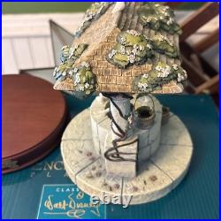 Rare WDCC DISNEY SNOW WHITE AND THE SEVEN DWARFS WISHING WELL Enchanted Places