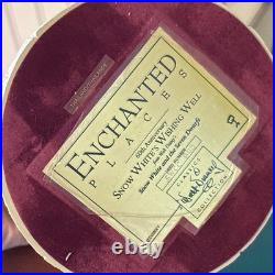 Rare WDCC DISNEY SNOW WHITE AND THE SEVEN DWARFS WISHING WELL Enchanted Places