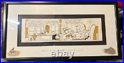 Rare Walt Disney Art Classics Carl Barks Signed Scrooge McDuck Comic Strip