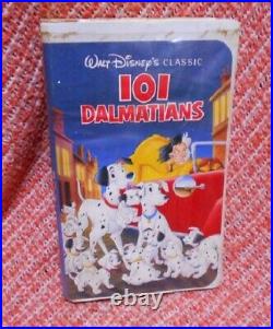 Rare Walt Disney Black Diamond Classics Collection Vhs 101 Dalmations 1263