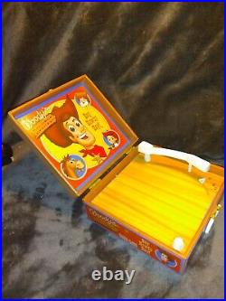 Rare Walt Disney Classics Toy Story 2 Record Player Base & Jessie NO BOX/PAPERS