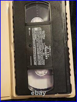 Rare Walt Disney The Classics Black Diamond Aladdin VHS Tape