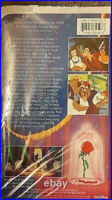 Rare! Walt Disney's Beauty and The Beast SEALED Black Diamond The Classics