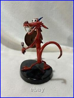 Rare Wdcc Walt Disney Classics Mulan Mushu One Family Reunion Coming Right Up