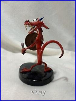 Rare Wdcc Walt Disney Classics Mulan Mushu One Family Reunion Coming Right Up