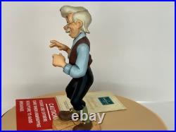 RareDisney WDCC Pinocchio Good-bye, Son Geppetto Figurine Cert. Of Authenticity