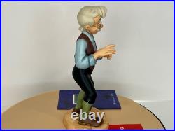 RareDisney WDCC Pinocchio Good-bye, Son Geppetto Figurine Cert. Of Authenticity
