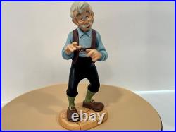 RareDisney WDCC Pinocchio Good-bye, Son Geppetto Figurine Cert. Of Authenticity