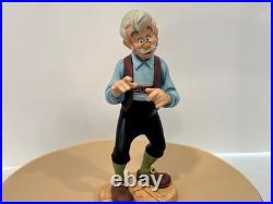 RareDisney WDCC Pinocchio Good-bye, Son Geppetto Figurine Cert. Of Authenticity
