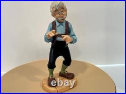 RareDisney WDCC Pinocchio Good-bye, Son Geppetto Figurine Cert. Of Authenticity