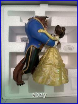 Retired WDCC Belle & Beast Dance, Classic Collection, Limited, Rare COA With Box