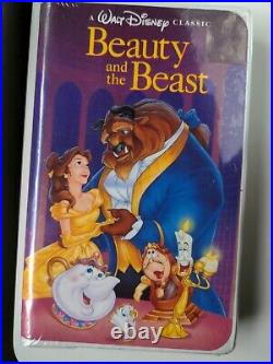 Sealed Walt Disney Classic Beauty And The Beast VHS Rare Black Diamond