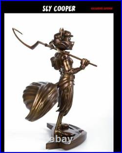 Sly Cooper Classic EXCLUSIVE Bronze Polystone Resin Statue Figure Variant 13.5