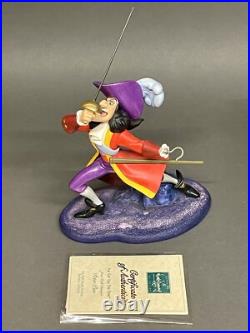 Stunning Disney Vintage WDCC Captain Hook I've Got You This Time Peter Pan