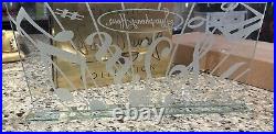 Symphony Hour Etched Glass Backdrop 1997 Walt Disney Classics Collection