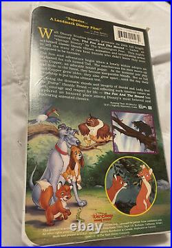 The Fox and the Hound VHS Black Diamond Walt Disney Original Classic 1994