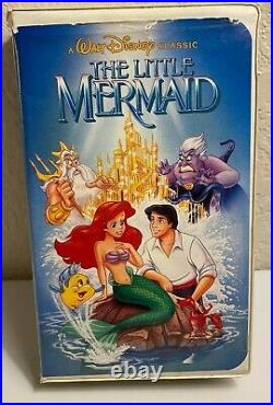 The Little Mermaid VHS Black Diamond Walt Disney Classics Banned Cover RARE 1ST