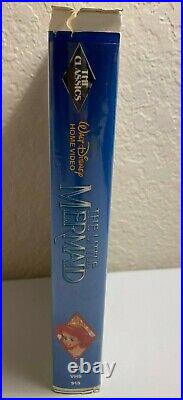 The Little Mermaid VHS Black Diamond Walt Disney Classics Banned Cover RARE 1ST