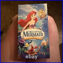 The Little Mermaid VHS Walt Disney Movie Club 2007 NEW Never Played