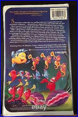 The Little Mermaid Walt Disney's Classic on VHS Black Diamond 1st Edition Orig