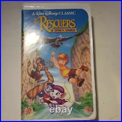 The Rescuers Down Under (VHS, 1991) Black Diamond The Classics Walt Disney