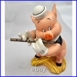 Three Little Pigs & Big Bad Wolf Figurine Set Walt Disney Classics Collection