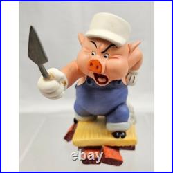 Three Little Pigs & Big Bad Wolf Figurine Set Walt Disney Classics Collection