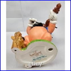 Three Little Pigs & Big Bad Wolf Figurine Set Walt Disney Classics Collection