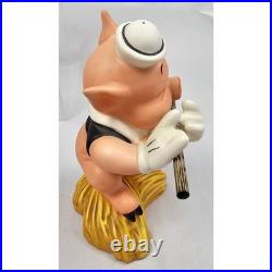 Three Little Pigs & Big Bad Wolf Figurine Set Walt Disney Classics Collection