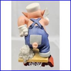 Three Little Pigs & Big Bad Wolf Figurine Set Walt Disney Classics Collection