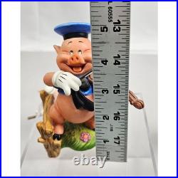 Three Little Pigs & Big Bad Wolf Figurine Set Walt Disney Classics Collection